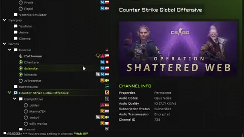 Hivecom TeamSpeak theme